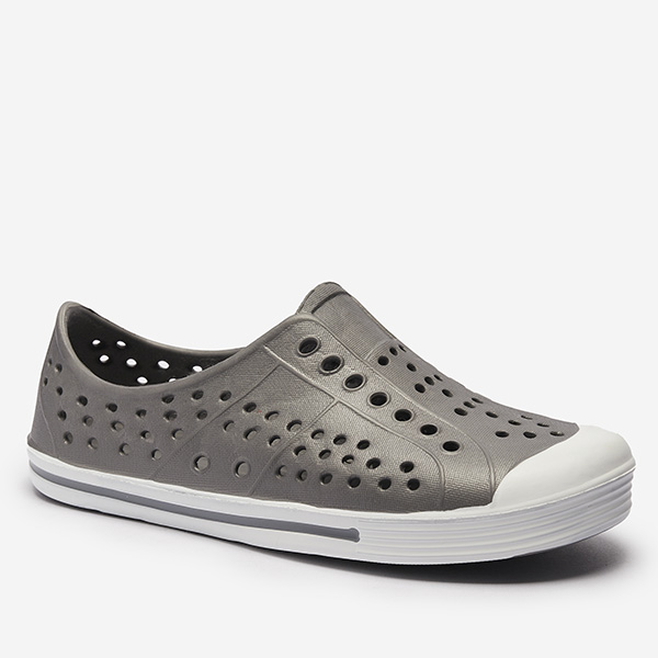Grey openwork children's rubber sneakers Jiteri - Footwear