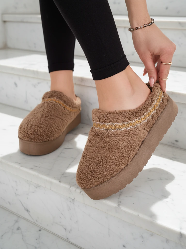 Royalfashion Īsas sievietes sniega zābaki Sesele