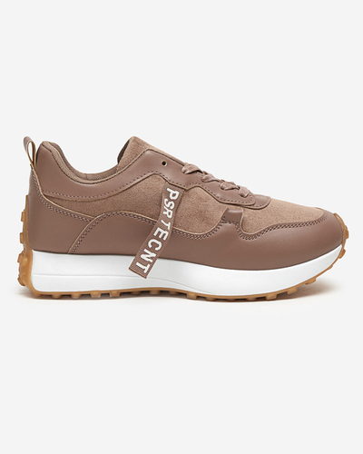 OUTLET Brown women's sports shoes Arika - Footwear