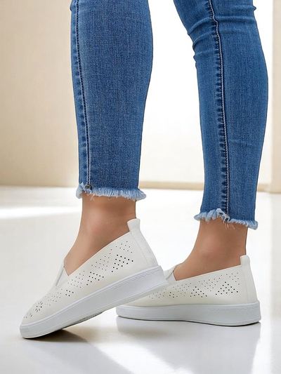 Royalfashion Openwork women’s slip-on shoes Mayla