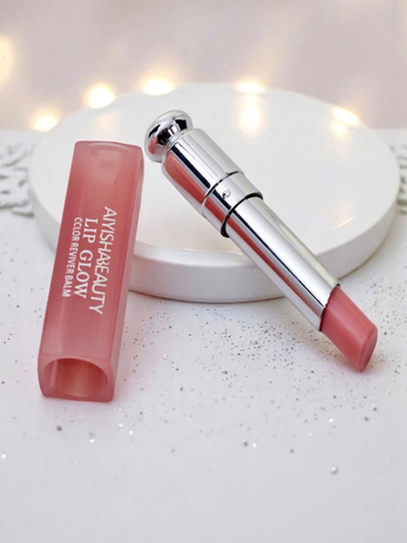 Mitrinoša lūpu krāsa-balzams tonī Powder Pink