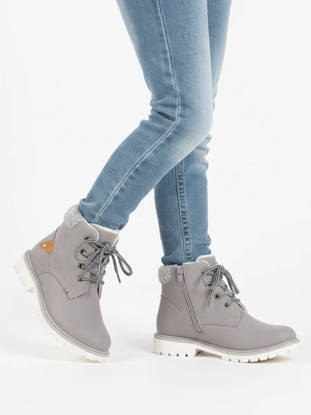 Gray boys' insulated boots Tiptop - Footwear