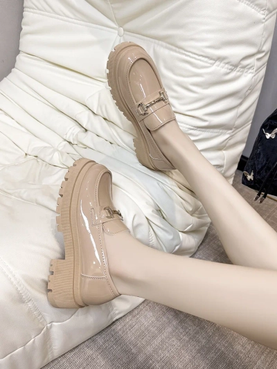 Royalfashion Женские лаковые мокасины Adelio