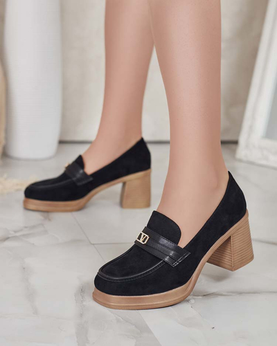 Royalfashion Women's moccasins on a post Lemaneg