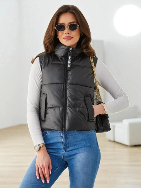 Royalfashion Sieviešu īsa bezpiedurkņu jonnsa