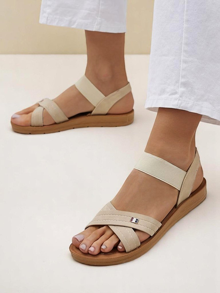 Royalfashion Women’s sandals with elastic Zerefis