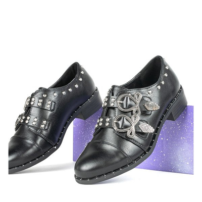 Black high-heeled shoes from Stavomena - Footwear