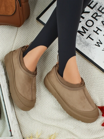 Velisee women's short snow boots