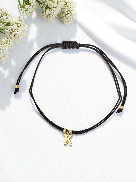 Women’s bracelet with the letter K