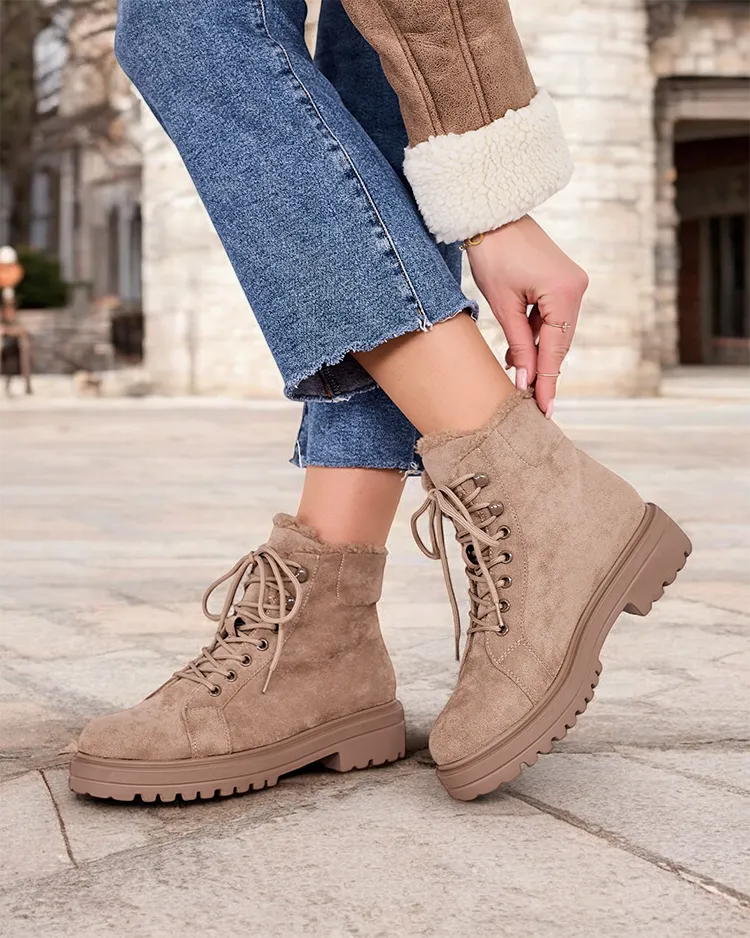 Royalfashion Women's lace-up boots Vesot