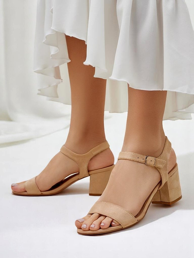 Royalfashion sieviešu ekodzamšas sandales Quarter