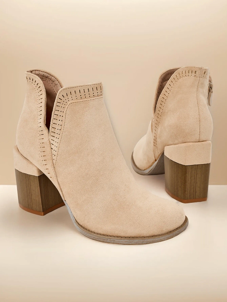 Женские ботильоны на каблуке Royalfashion Vettot