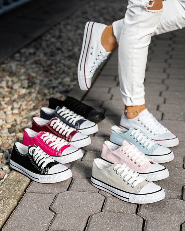 OUTLET Black women's sneakers Noenoes - Footwear