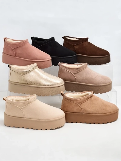 Royalfashion Women's short boots a'la snow boots Ozozi