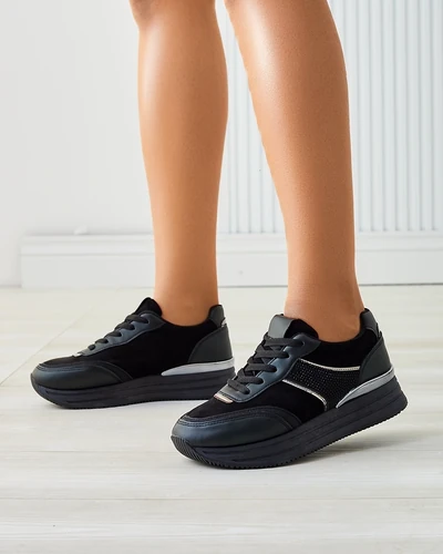 Royalfashion Women's Platform Sneakers Venusoe