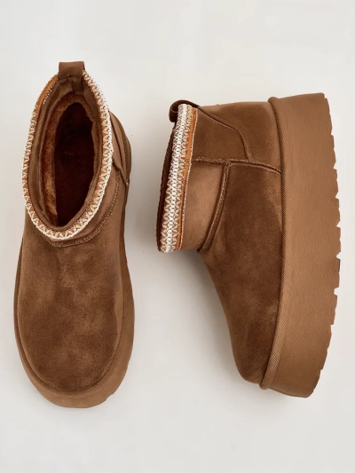 Royalfashion Sieviešu īsie zābaki a'la sniega zābaki Xoalla