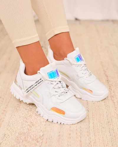 Белые женские кроссовки Holys