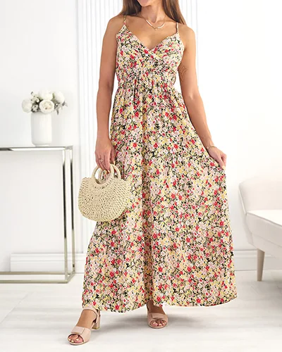 Royalfashion Sieviešu kokvilnas midi kleita