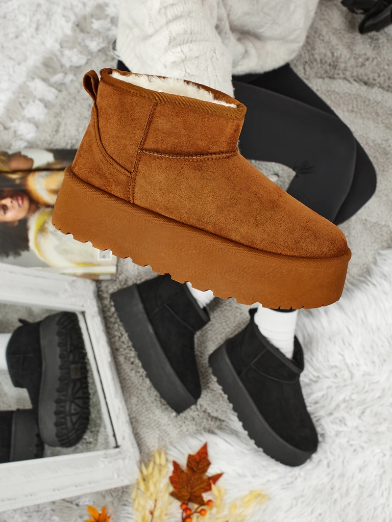 Trumpi aulinukai moterims a'la sniego batai Vespera