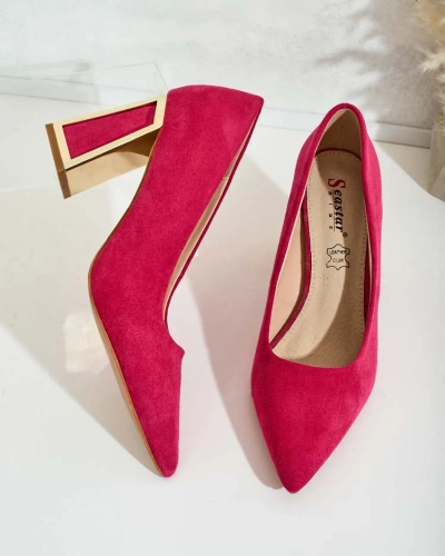 Royalfashion Women's pumps with decorative heel Badilla