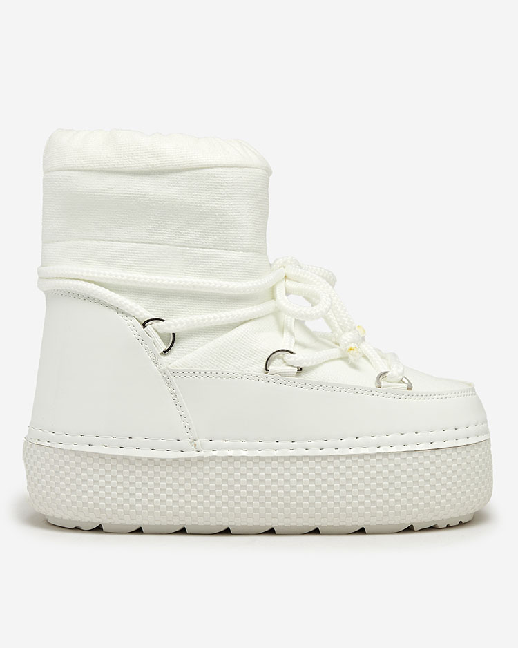 Royalfashion Women's lace-up snow boots Yevnoie