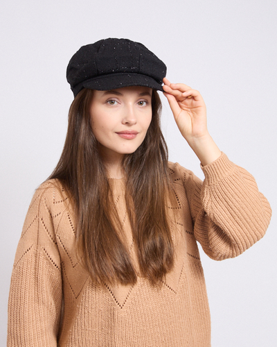 Royalfashion Sieviešu berets ar zirnekli