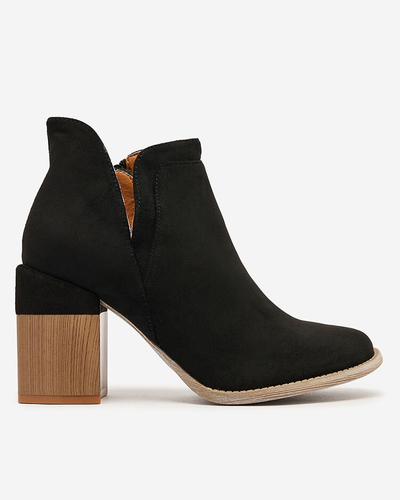 Royalfashion Black women's Ricteas stiletto boots