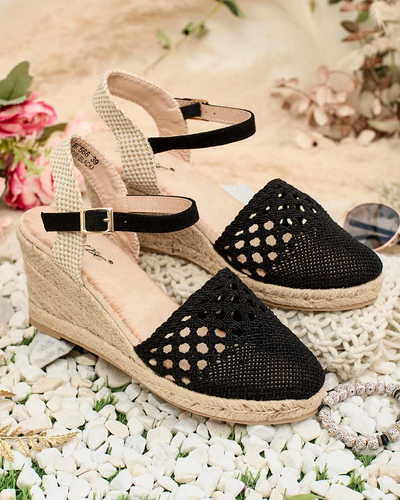 Royalfashion Women's Sintoles espadrilles on a heel