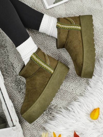 Short women's snow boots Althea