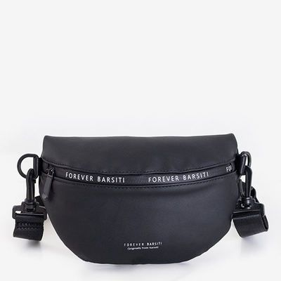 Women's black waist bag - Handbags