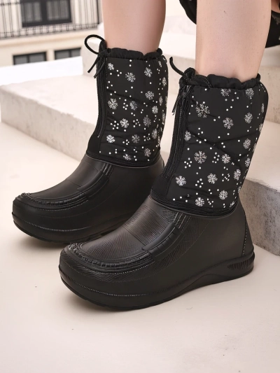 Royalfashion Women's snow boots Gomerres