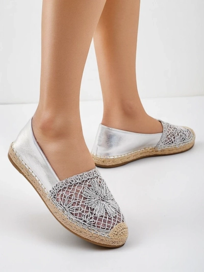 Royalfashion Sieviešu perforētie espadrilles Verela
