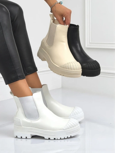 Amber Veil Platform Boots