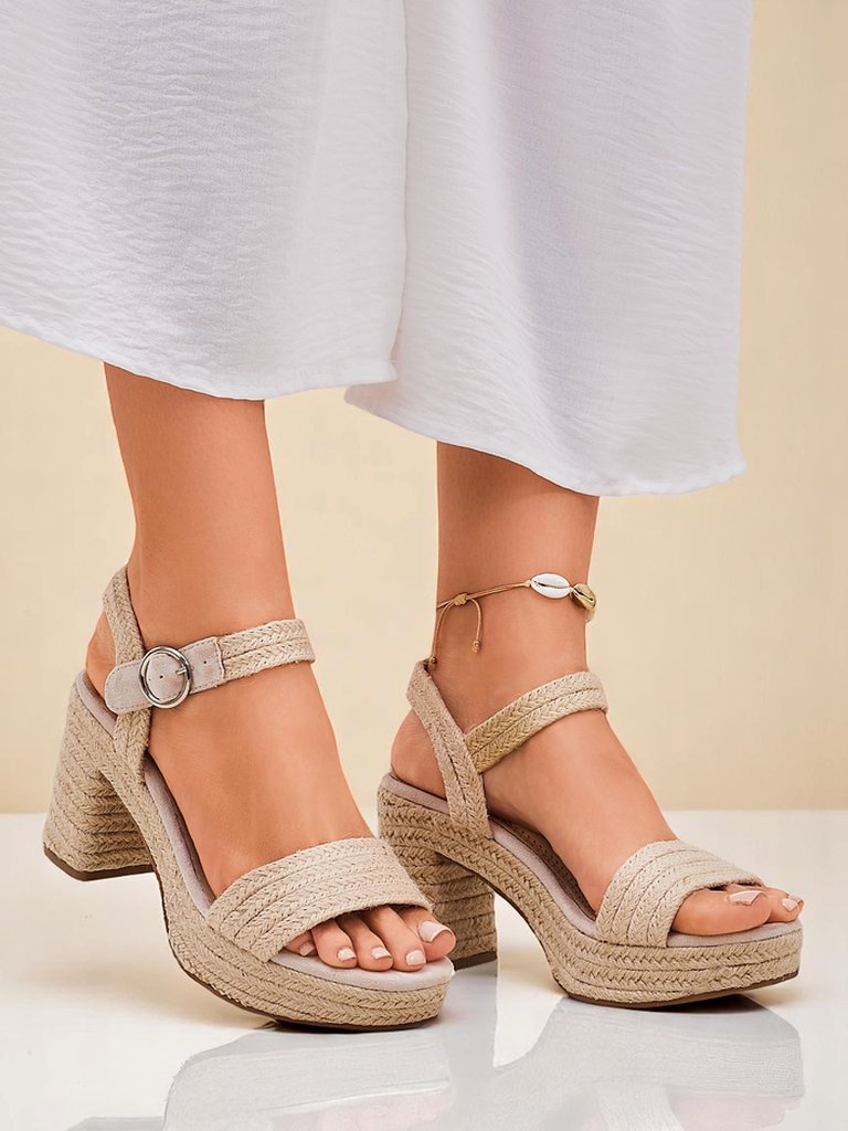 Royal Fashion Women's jute rope sandals Alabama