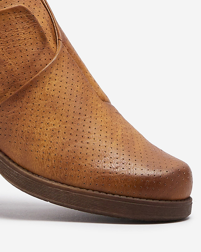 Camel women's eco leather half boots Ilioppa- Footwear