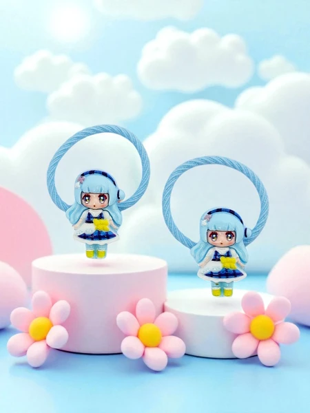 Резинки для волос Bambina Rosetta с мотивом куклы