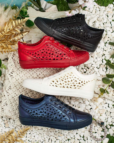 Royalfashion Женские ажурные спортивные туфли Tomils