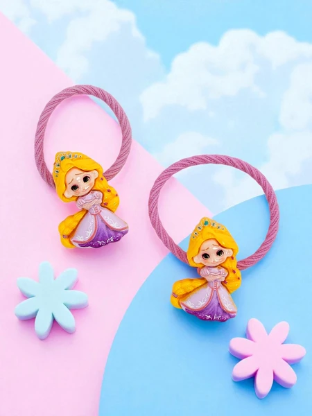 Matu gumijas ar princeses tēmu