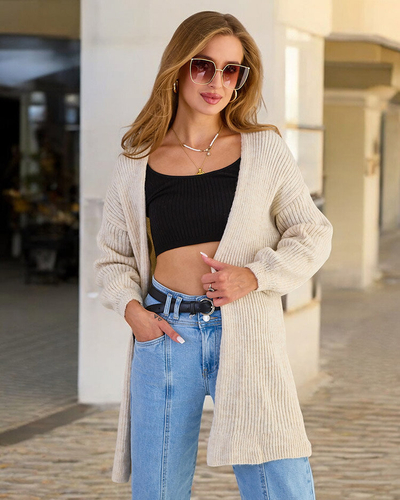 Royalfashion Fuchsia women's bedspread sweater