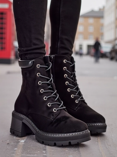 Royalfashion Women's lace-up ankle boots Esio