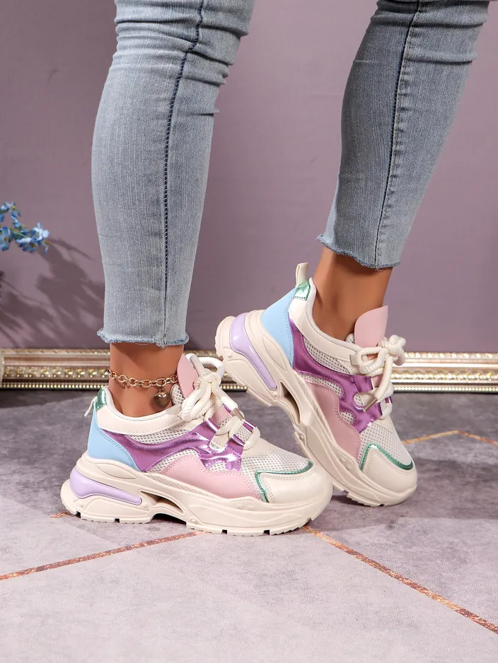 Royalfashion Women's sport sneakers Dicilan