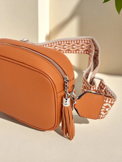 Royalfashion Small women's handbag made of eco-leather Calista Verde