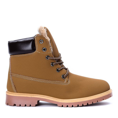 Insulated brown Rimma hiking boots - Footwear 1