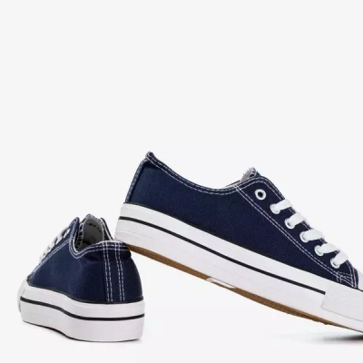 OUTLET Navy blue women's sneakers Habena - Footwear