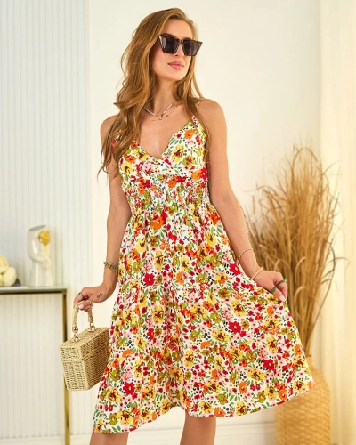 Royalfashion Women's cotton floral dress
