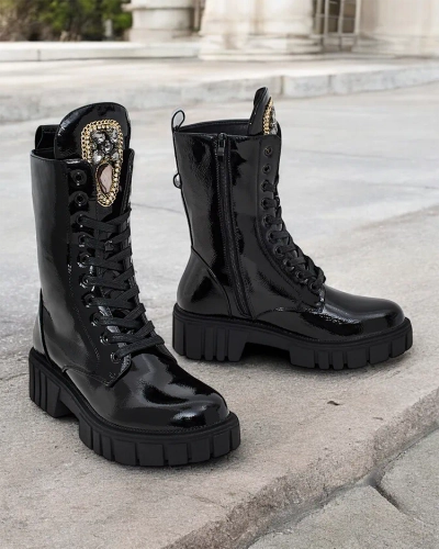 Royalfashion Sieviešu Operre mežģīņu zābaki