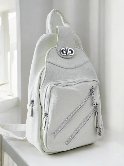 Royalfashion Small women's eco-leather backpack