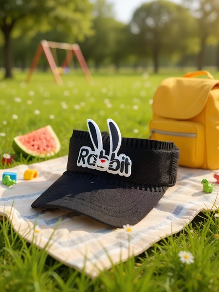 Royalfashion Bērnu saules cepure ar truša ausīm