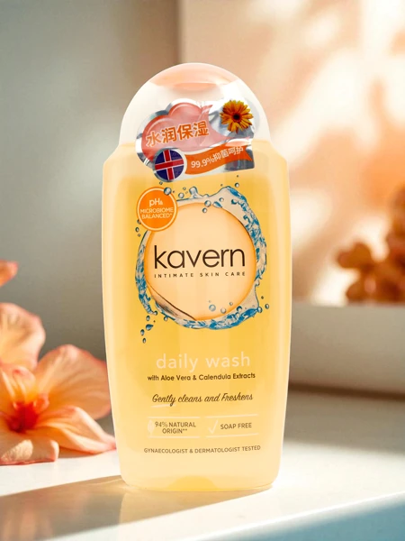 Intimate hygiene gel with aloe and calendula