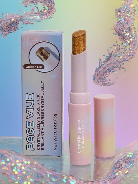 Spīdumu saturoša lūpu krāsa tonī Golden Girl